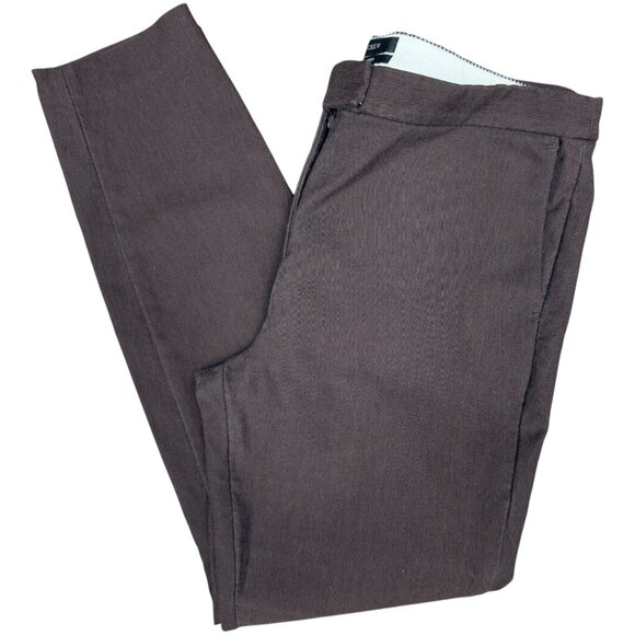 Women's‎ J. CREW | Brown Ryder Ankle Pants/Trousers- Size 12 - Picture 1 of 11